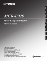 Yamaha MCR-B020 de handleiding
