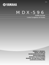 Yamaha MDX-596 de handleiding