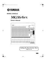 Yamaha MG 6FX Handleiding