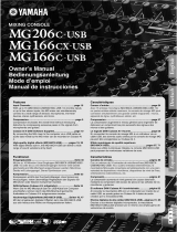 Yamaha MG166CX de handleiding