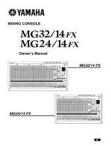Yamaha MG24/14fx Handleiding