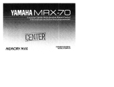 Yamaha MRX-70 de handleiding