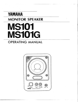 Yamaha MS101G de handleiding
