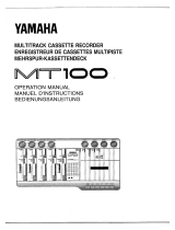 Yamaha MT100 de handleiding