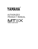 Yamaha MT2X de handleiding