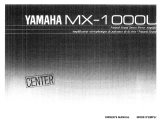 Yamaha MX-1000 de handleiding