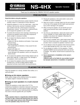 Yamaha NS-4HX de handleiding