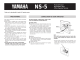 Yamaha NS-5 de handleiding