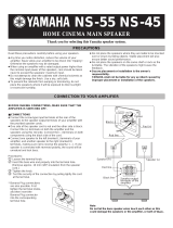 Yamaha NS-C55 Handleiding