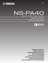 Yamaha NS-PA40 Handleiding