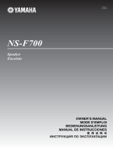 Yamaha NS-F700 Handleiding