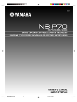 Yamaha P-70 de handleiding