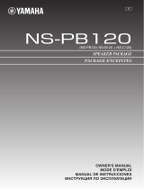 Yamaha NS-PB120 de handleiding