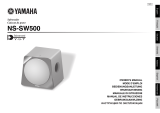 Yamaha NS-SW500 de handleiding