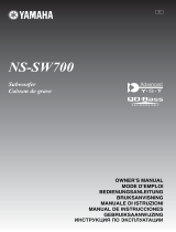 Yamaha NS-SW700 Piano White Handleiding