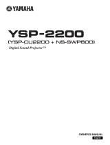 Yamaha YSP-CU2200 Handleiding