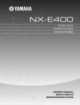 Yamaha RX-E400 de handleiding