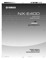 Yamaha NX-E400 Handleiding