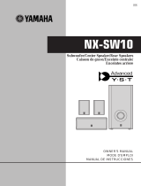 Yamaha NX-SW10 Handleiding