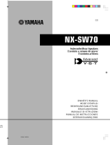 Yamaha NX-SW70 Handleiding
