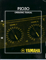 Yamaha P2050 de handleiding