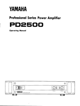 Yamaha PD2500 de handleiding