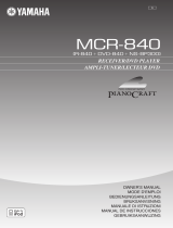 Yamaha PianoCraft MCR-840 de handleiding