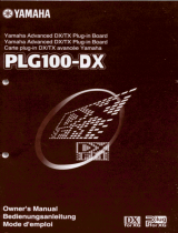 Yamaha PLG100-DX Handleiding