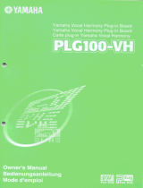 Yamaha PLG100 Handleiding