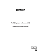 Yamaha PM1D Handleiding