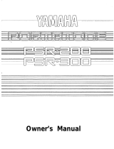 Yamaha PSR-R300 de handleiding