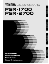 Yamaha PortaTone PSR-2700 de handleiding