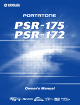 Yamaha PSR - 175 Handleiding