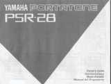 Yamaha PSR-28 de handleiding