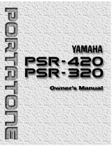 Yamaha PSR-320 de handleiding