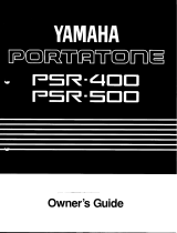 Yamaha PSR-400 de handleiding