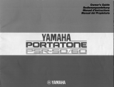 Yamaha PSR-50 de handleiding