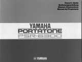 Yamaha PSR-6300 de handleiding