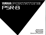 Yamaha Portatone PSR-8 de handleiding