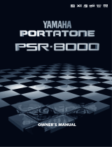 Yamaha PSR8000 Handleiding