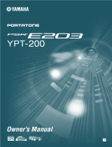 Yamaha YPT-200 Handleiding
