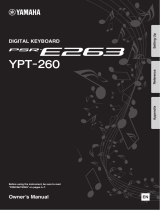 Yamaha YPT-260 de handleiding