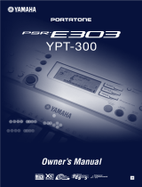 Yamaha Portatone YPT-300 Handleiding