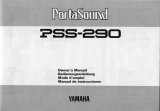 Yamaha PSS-290 Handleiding