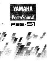 Yamaha PSS-51 de handleiding