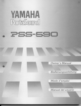 Yamaha PSS-590 de handleiding