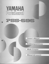 Yamaha PSS-595 de handleiding