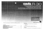 Yamaha R-30 de handleiding
