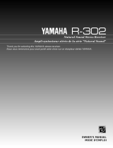 Yamaha R-302 Handleiding