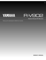 Yamaha R-V902 Handleiding